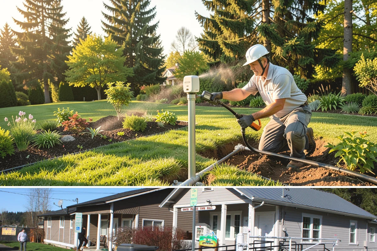 Weekly Lawn Mowing in South Prairie, Pierce County, WA - Weekly service is busiest from April through September when Western Washington growth peaks, then tapers as autumn rains slow the...