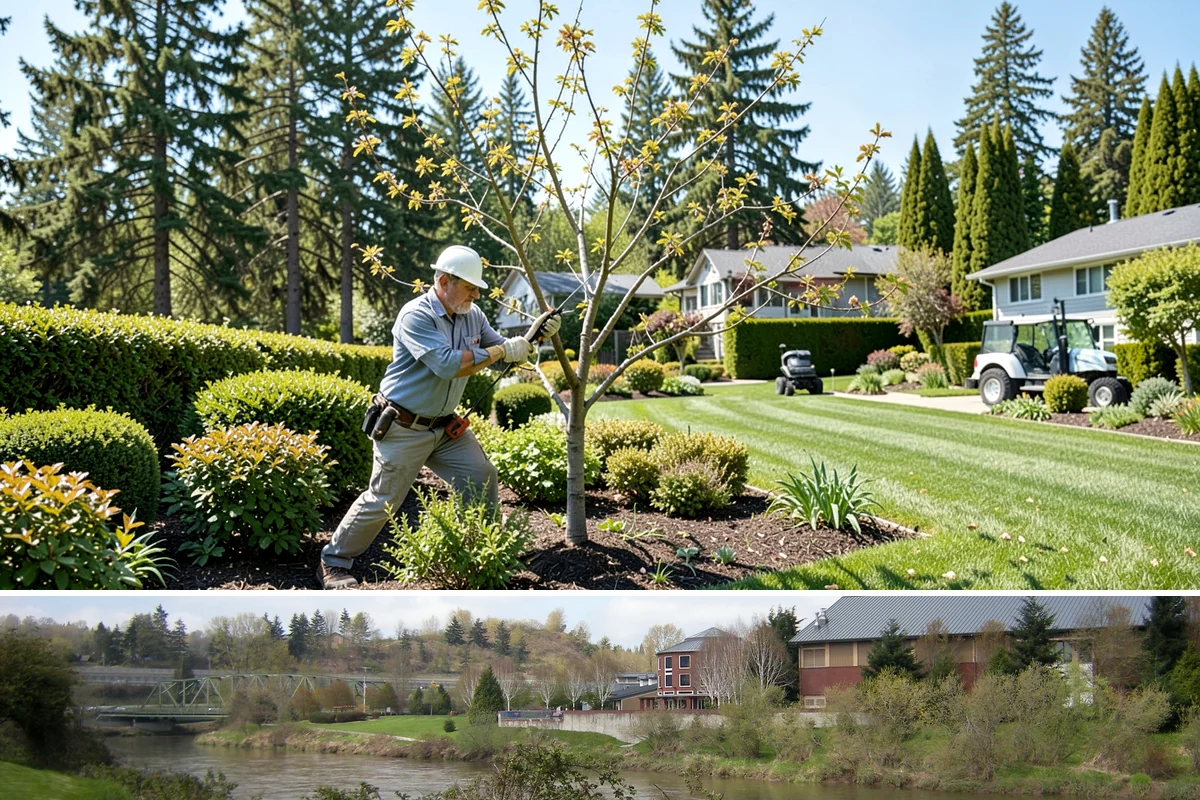 Weekly Lawn Mowing in Tukwila, King County, WA - Weekly service is busiest from April through September when Western Washington growth peaks, then tapers as autumn rains slow the...