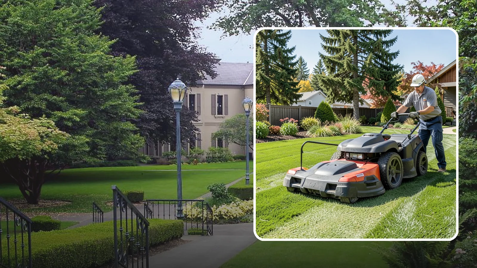 Weekly Lawn Mowing in Woodinville, King County, WA - Keep your Puget Sound turf tidy with dependable seven-day mowing that matches our region's fast spring and summer growth.