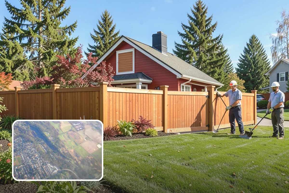 White Decorative Rock Installation in Algona, King County, WA - Reflects light to brighten shaded, north-facing beds