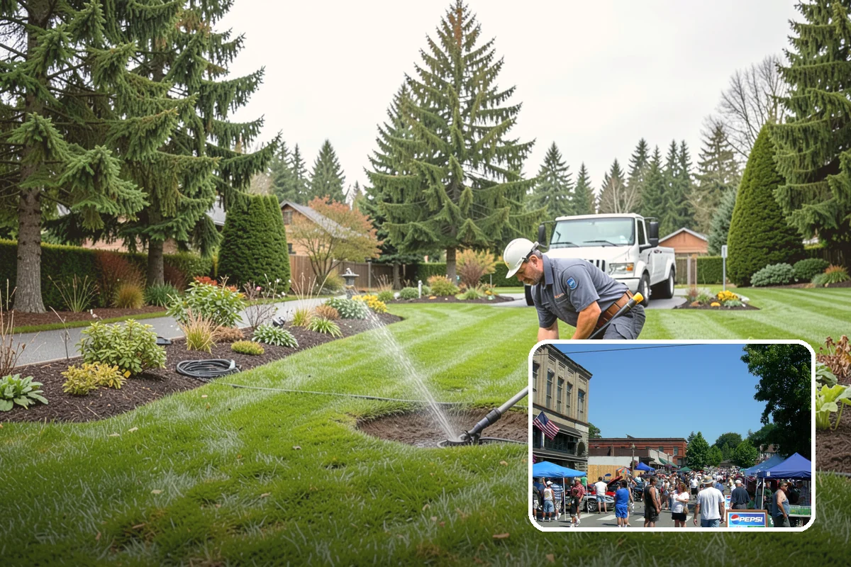 White Decorative Rock Installation in Snohomish, Snohomish County, WA - Reflects light to brighten shaded, north-facing beds