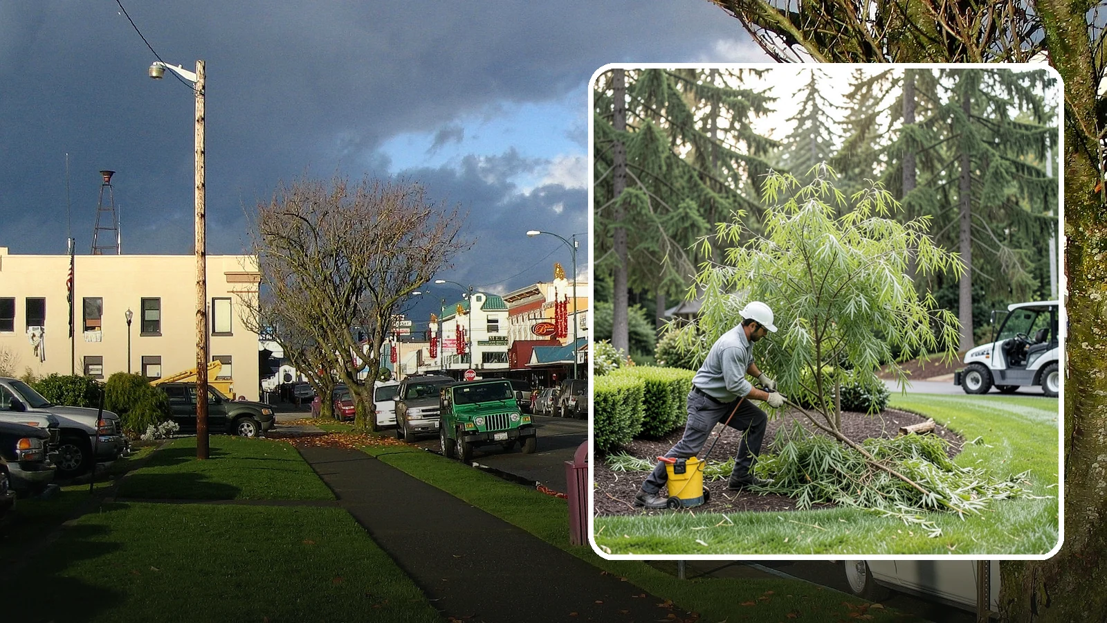 Willow Pruning in Arlington, Snohomish County, WA - Pruning for fast-growing willows that controls size, removes deadwood, and reduces breakage.
