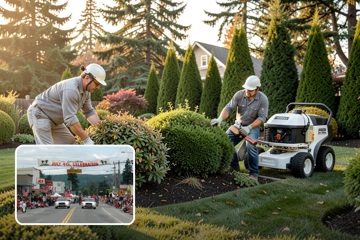 Willow Pruning in Carnation, King County, WA - Controls fast, heavy growth
