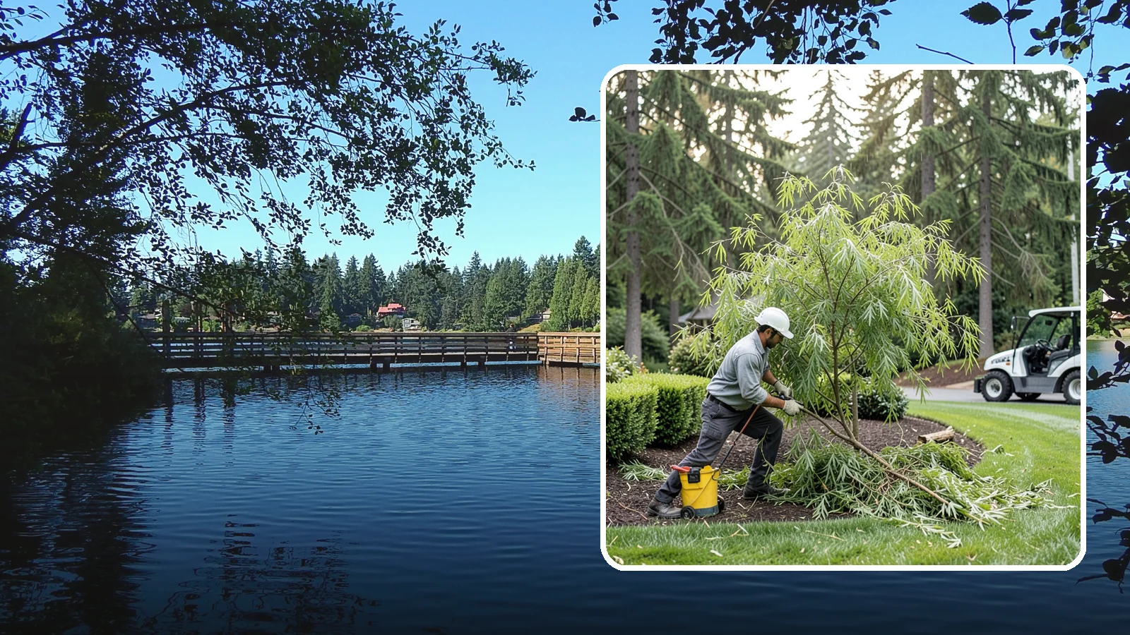 Willow Pruning in Federal Way, King County, WA - Pruning for fast-growing willows that controls size, removes deadwood, and reduces breakage.