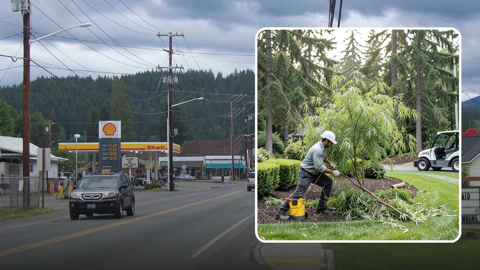 Willow Pruning in Granite Falls, Snohomish County, WA - Pruning for fast-growing willows that controls size, removes deadwood, and reduces breakage.