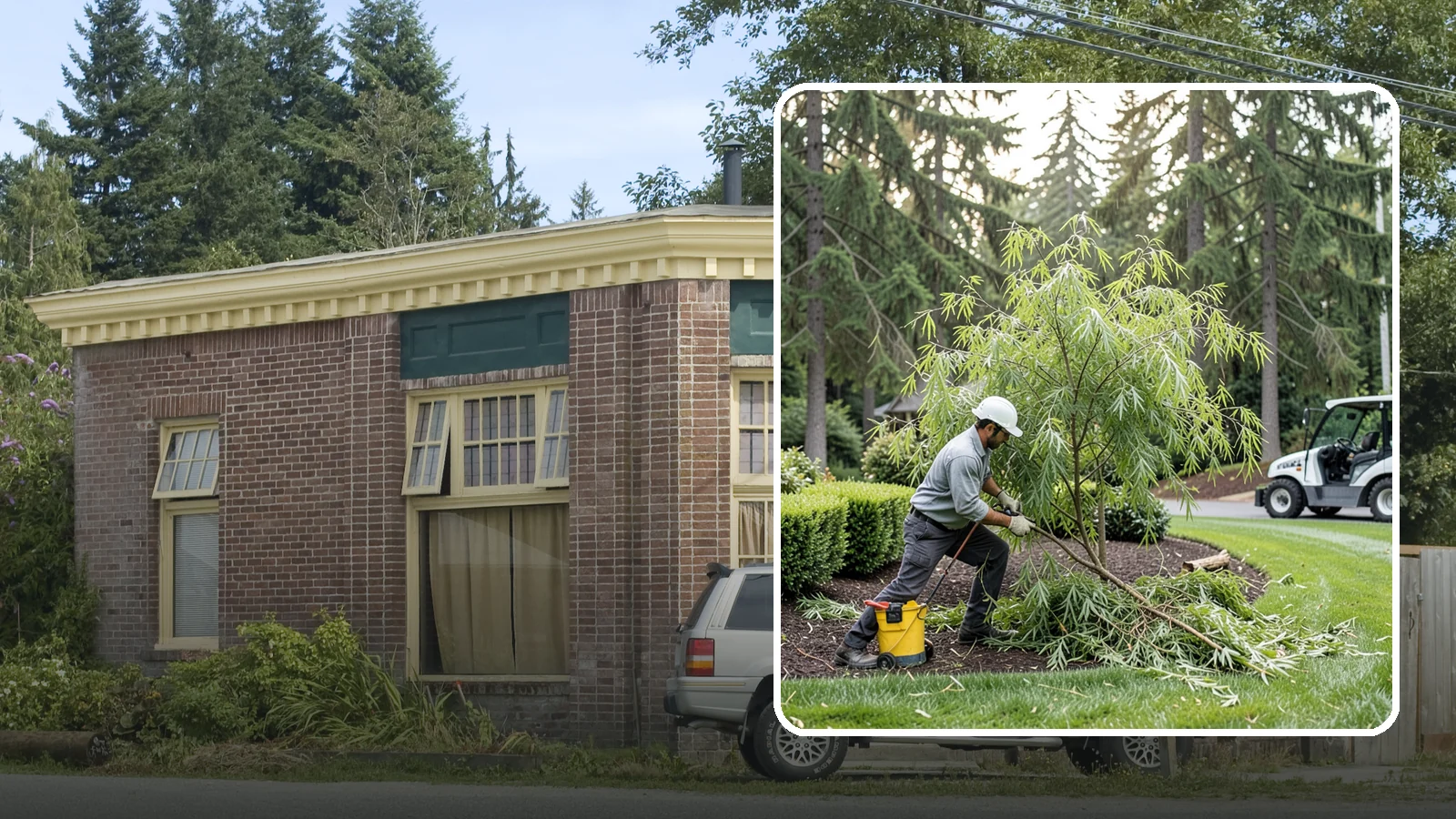 Willow Pruning in Hamilton, Skagit County, WA - Pruning for fast-growing willows that controls size, removes deadwood, and reduces breakage.