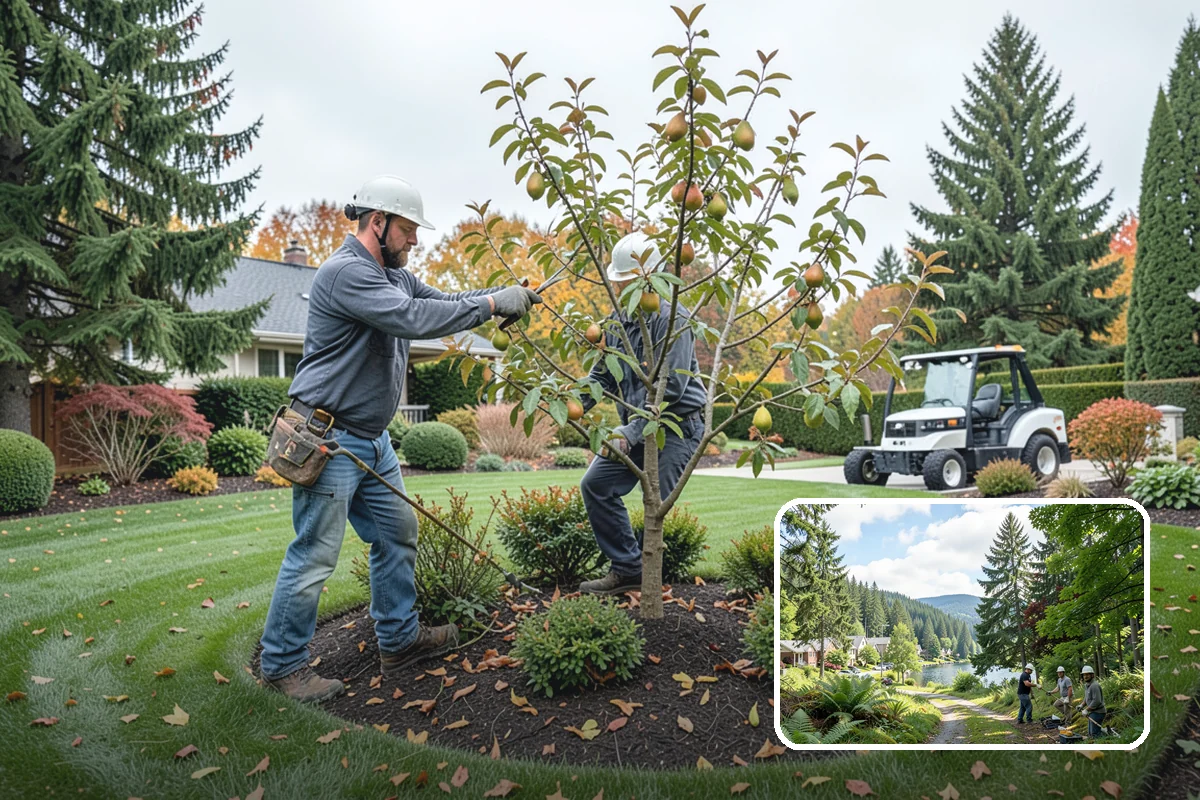 Willow Pruning in Lake Forest Park, King County, WA - Controls fast, heavy growth