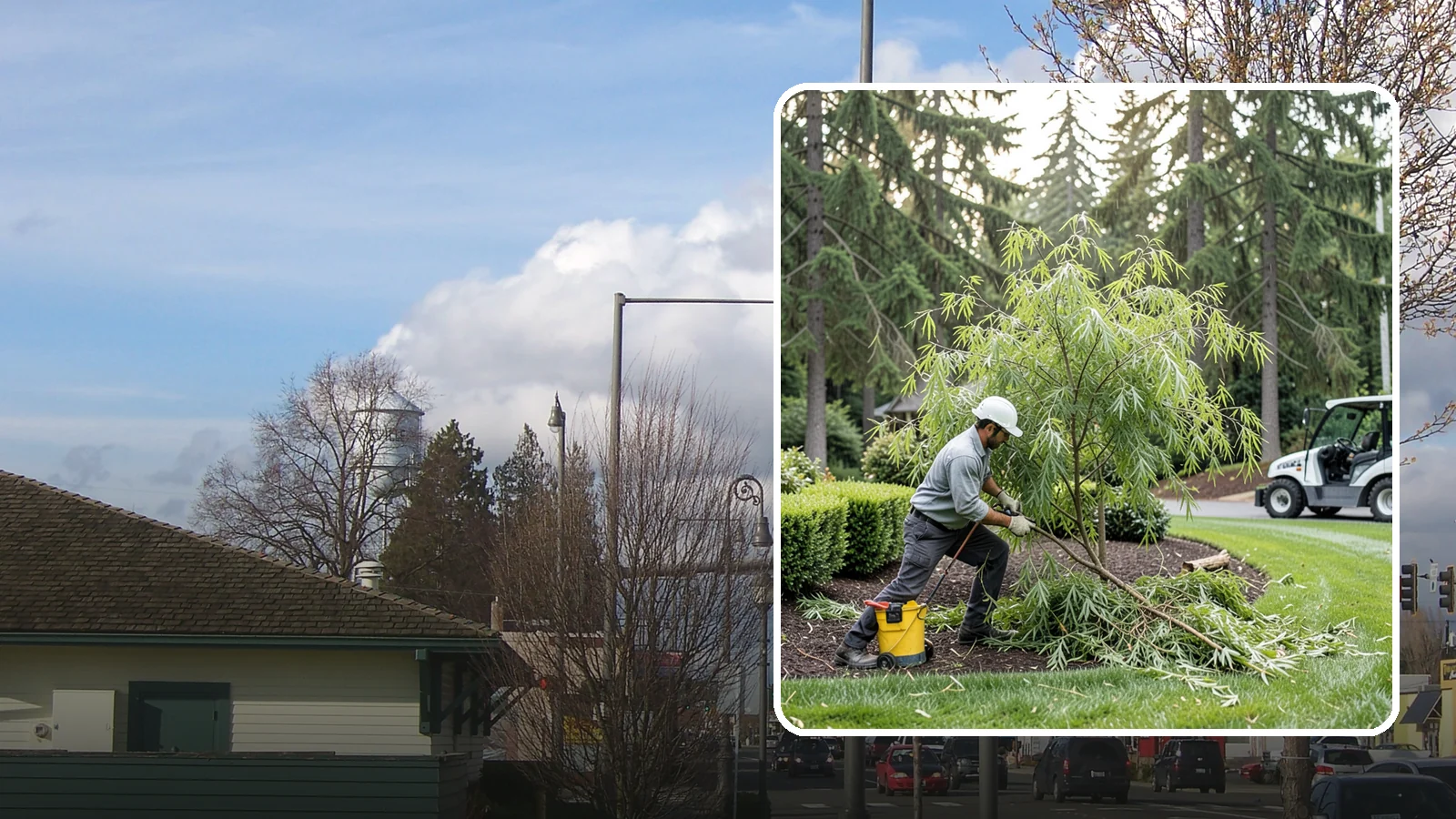Willow Pruning in Marysville, Snohomish County, WA - Pruning for fast-growing willows that controls size, removes deadwood, and reduces breakage.