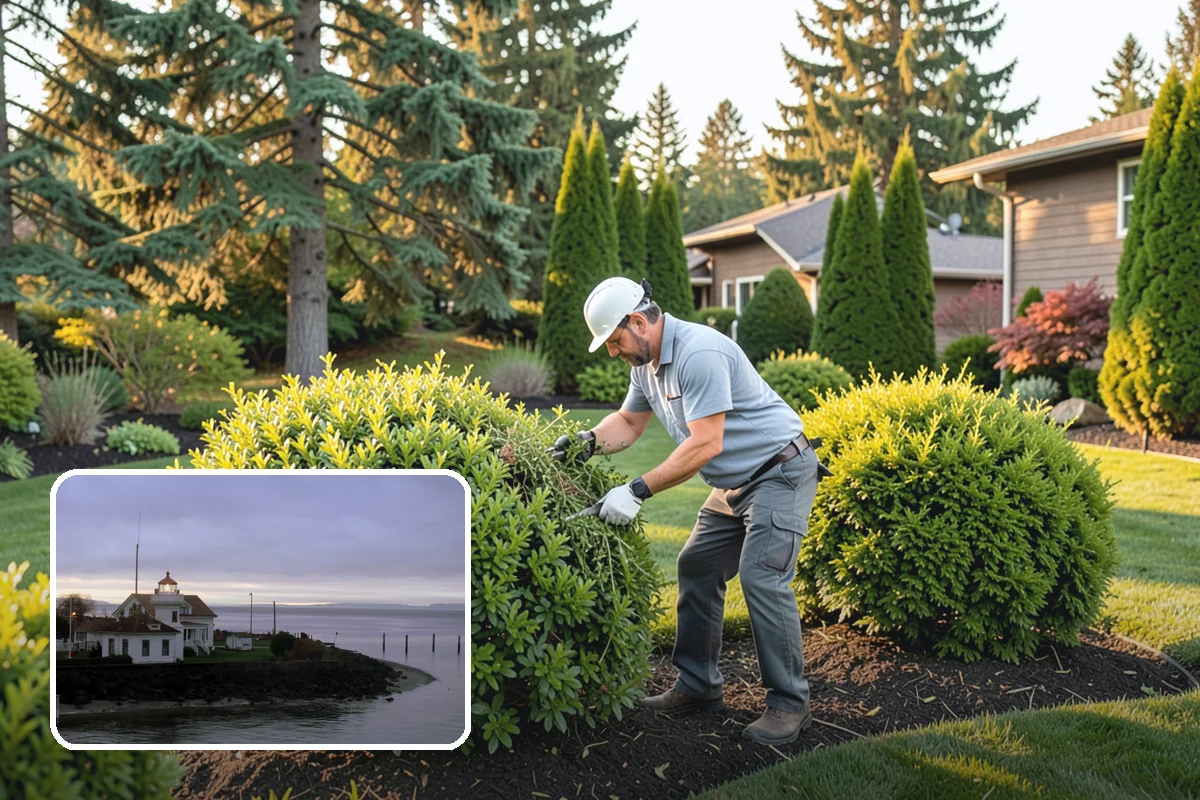 Willow Pruning in Mukilteo, Snohomish County, WA - Controls fast, heavy growth