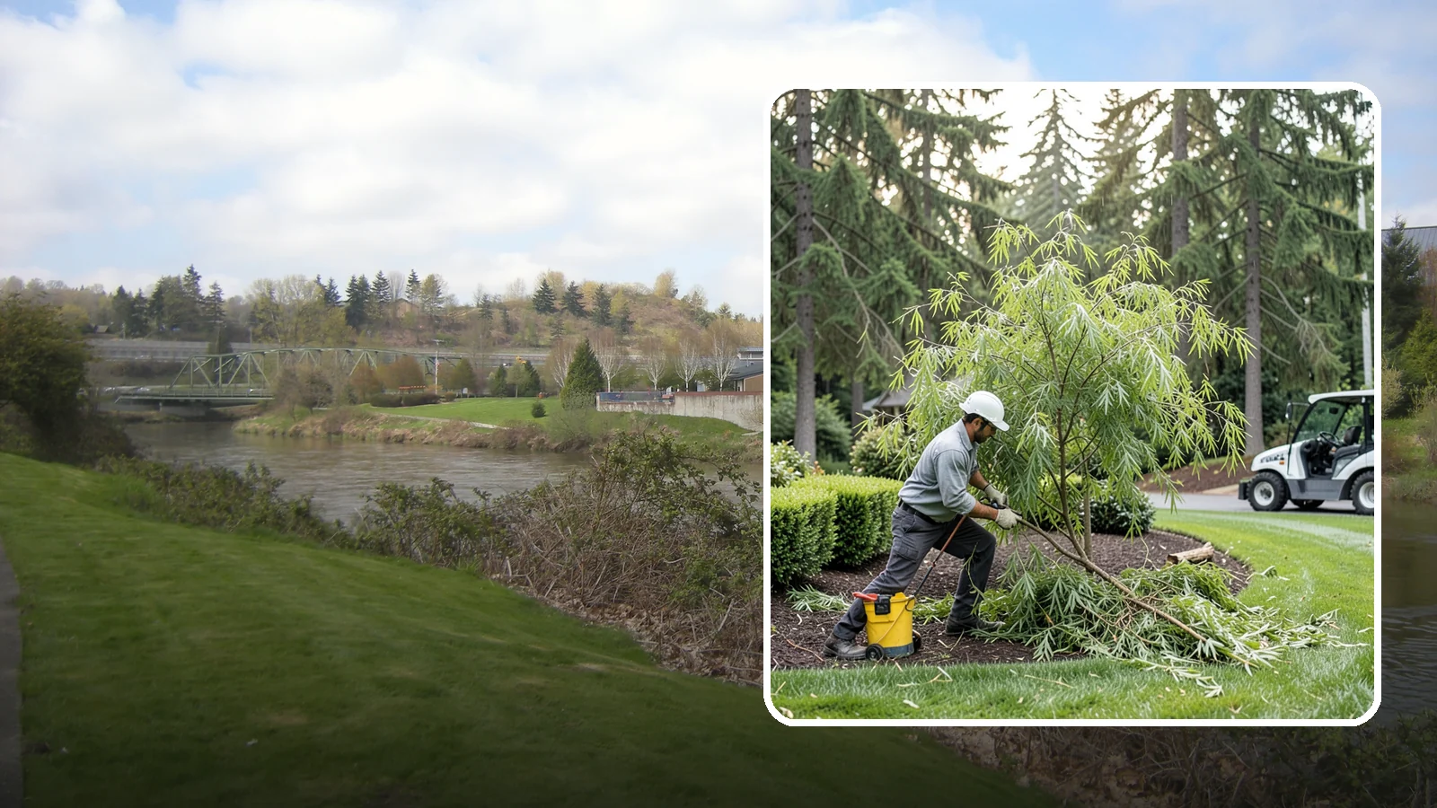 Willow Pruning in Tukwila, King County, WA - Pruning for fast-growing willows that controls size, removes deadwood, and reduces breakage.