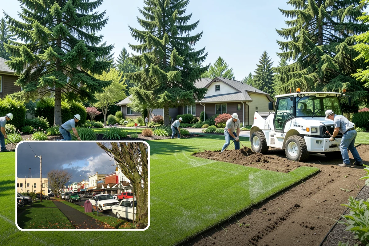 Winter Landscape Protection in Arlington, Snohomish County, WA - Protects tender plants from freeze and wind damage