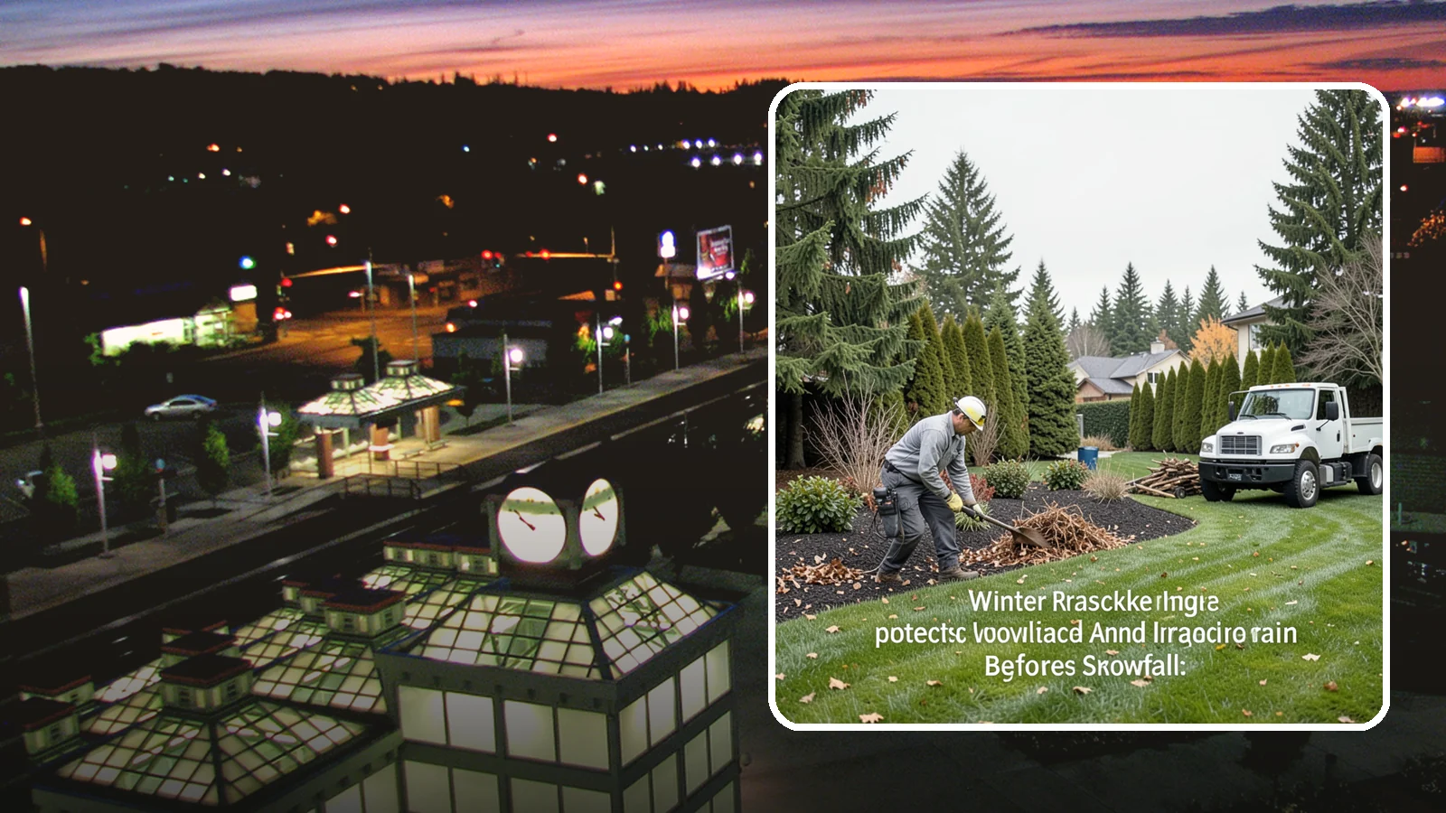 Winter Landscape Protection in Auburn, King County, WA - We shield vulnerable plants, hardscapes, and irrigation from the wind, rain, and cold that stress Pacific Northwest landscapes in...