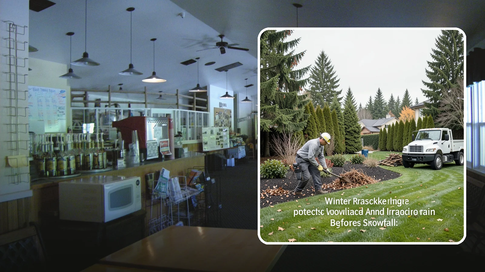 Winter Landscape Protection in Black Diamond, King County, WA - We shield vulnerable plants, hardscapes, and irrigation from the wind, rain, and cold that stress Pacific Northwest landscapes in...