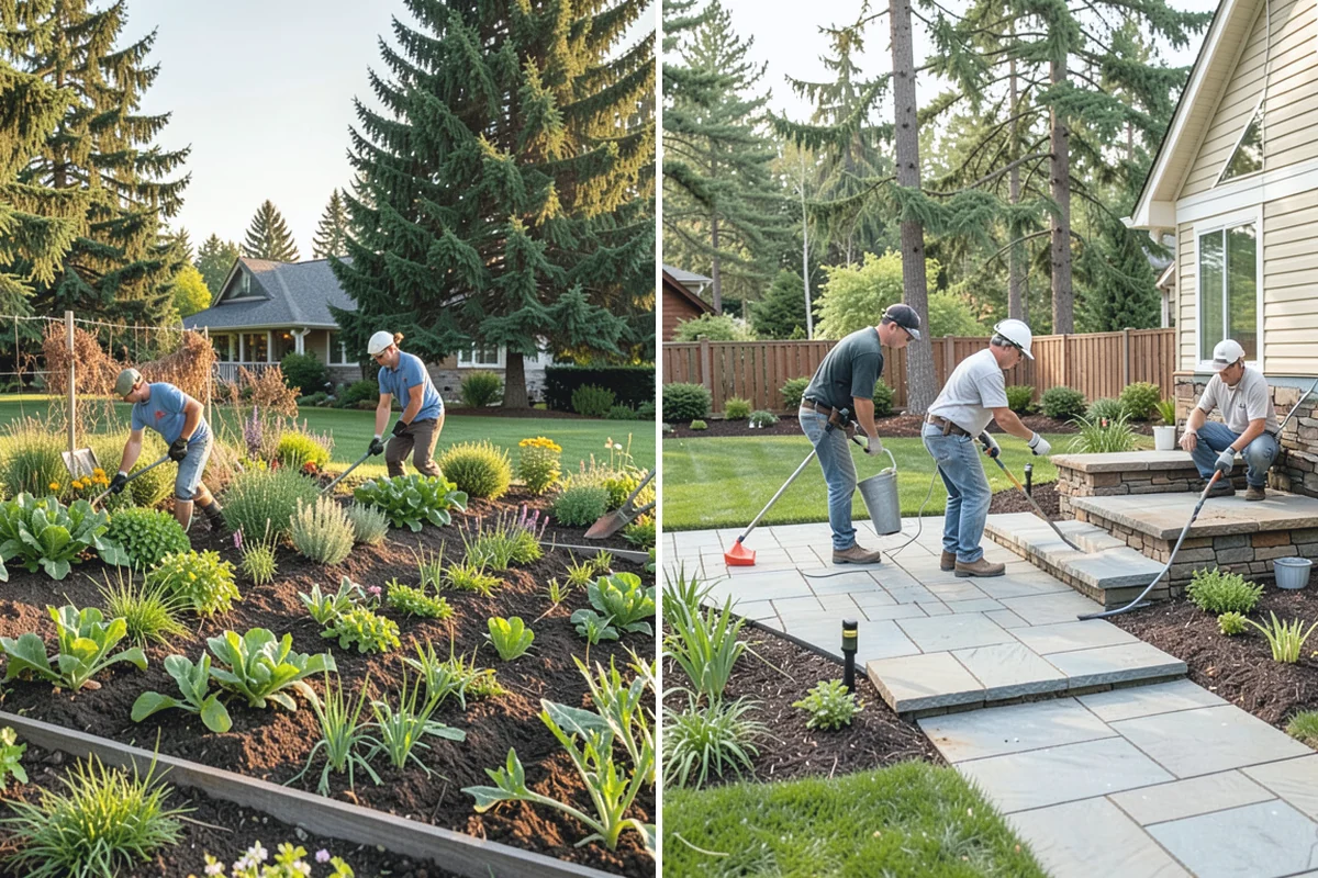 Winter Landscape Protection in Bonney Lake, Pierce County, WA - Inspect the property for freeze-sensitive plants and drainage issues