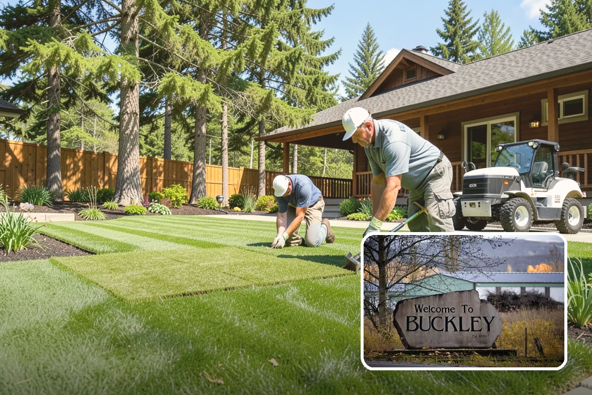 Winter Landscape Protection in Buckley, Pierce County, WA - Protects tender plants from freeze and wind damage