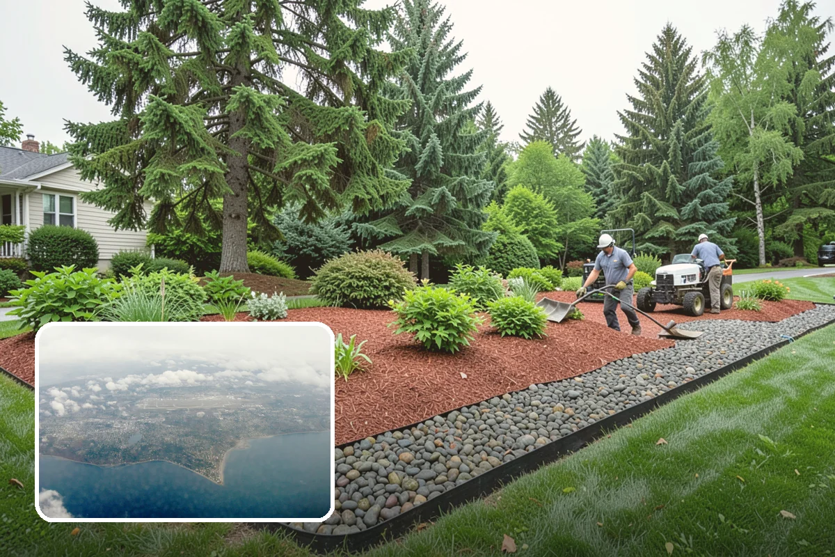 Winter Landscape Protection in Burien, King County, WA - Protects tender plants from freeze and wind damage