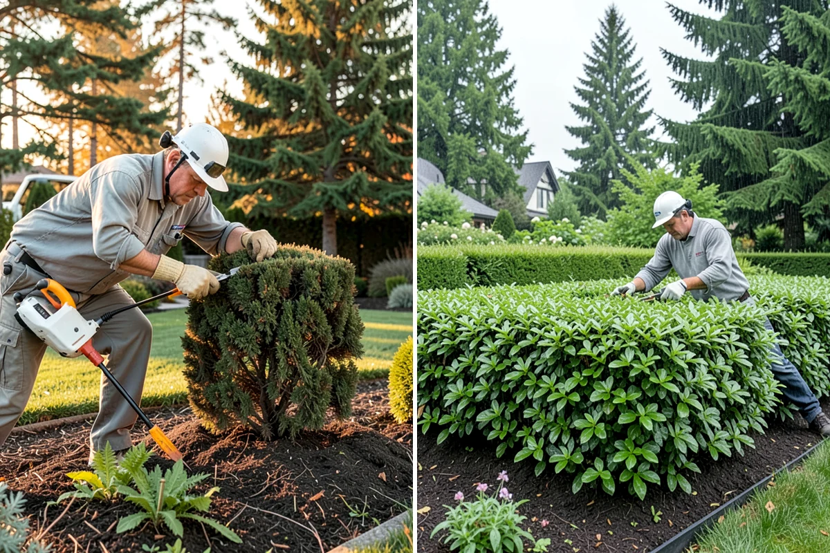 Winter Landscape Protection in Clyde Hill, King County, WA - Inspect the property for freeze-sensitive plants and drainage issues