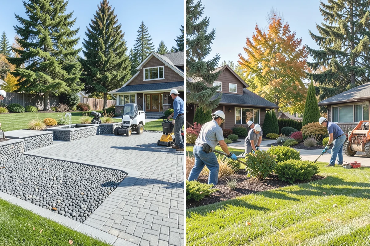 Winter Landscape Protection in Coupeville, Island County, WA - Inspect the property for freeze-sensitive plants and drainage issues