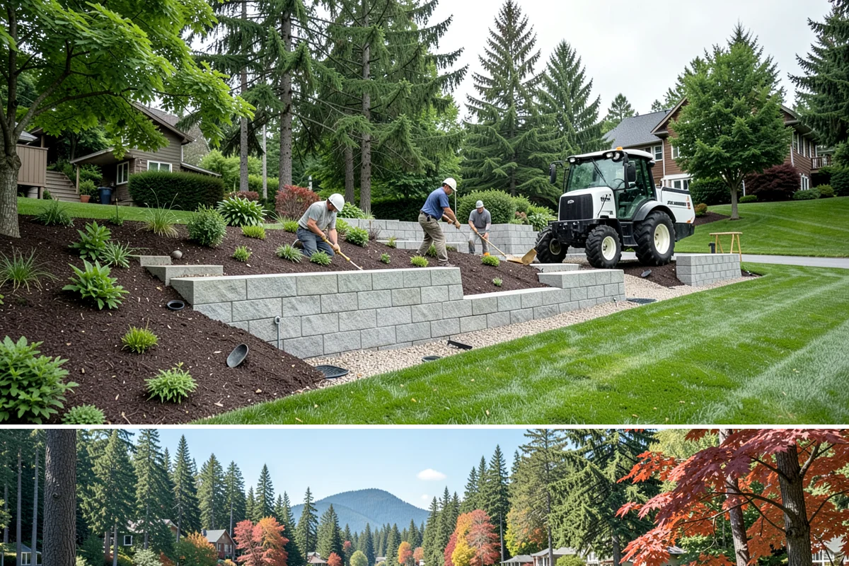 Winter Landscape Protection in Covington, King County, WA - Complete this work in mid to late autumn, before the first hard frost and the arrival of sustained Puget Sound winter rains.