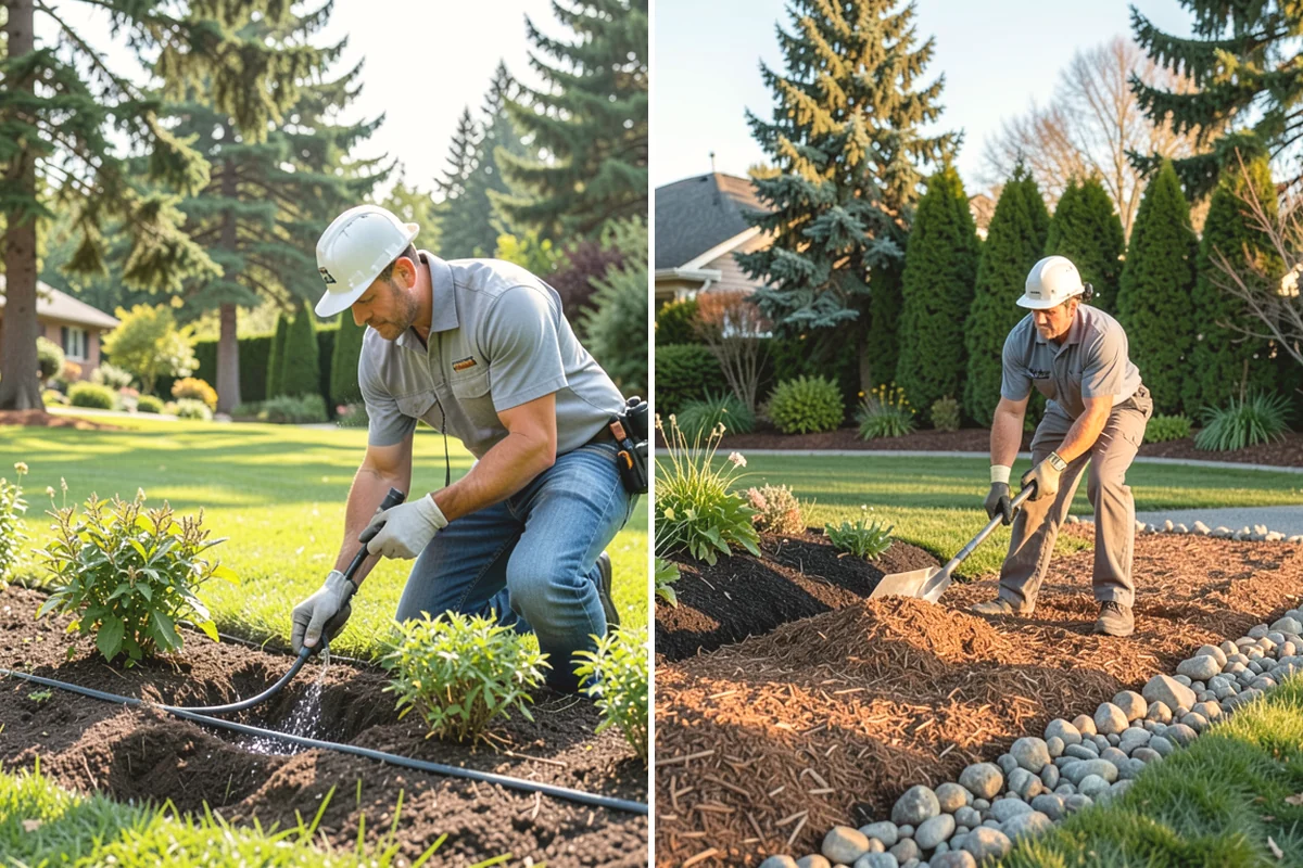Winter Landscape Protection in Duvall, King County, WA - Inspect the property for freeze-sensitive plants and drainage issues