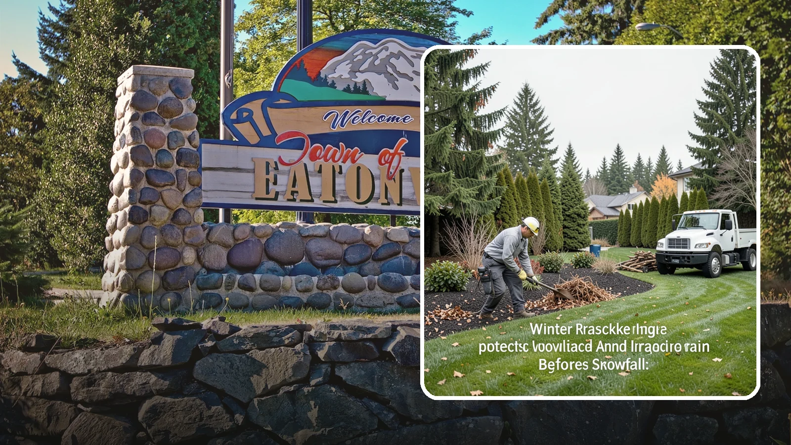 Winter Landscape Protection in Eatonville, Pierce County, WA - We shield vulnerable plants, hardscapes, and irrigation from the wind, rain, and cold that stress Pacific Northwest landscapes in...