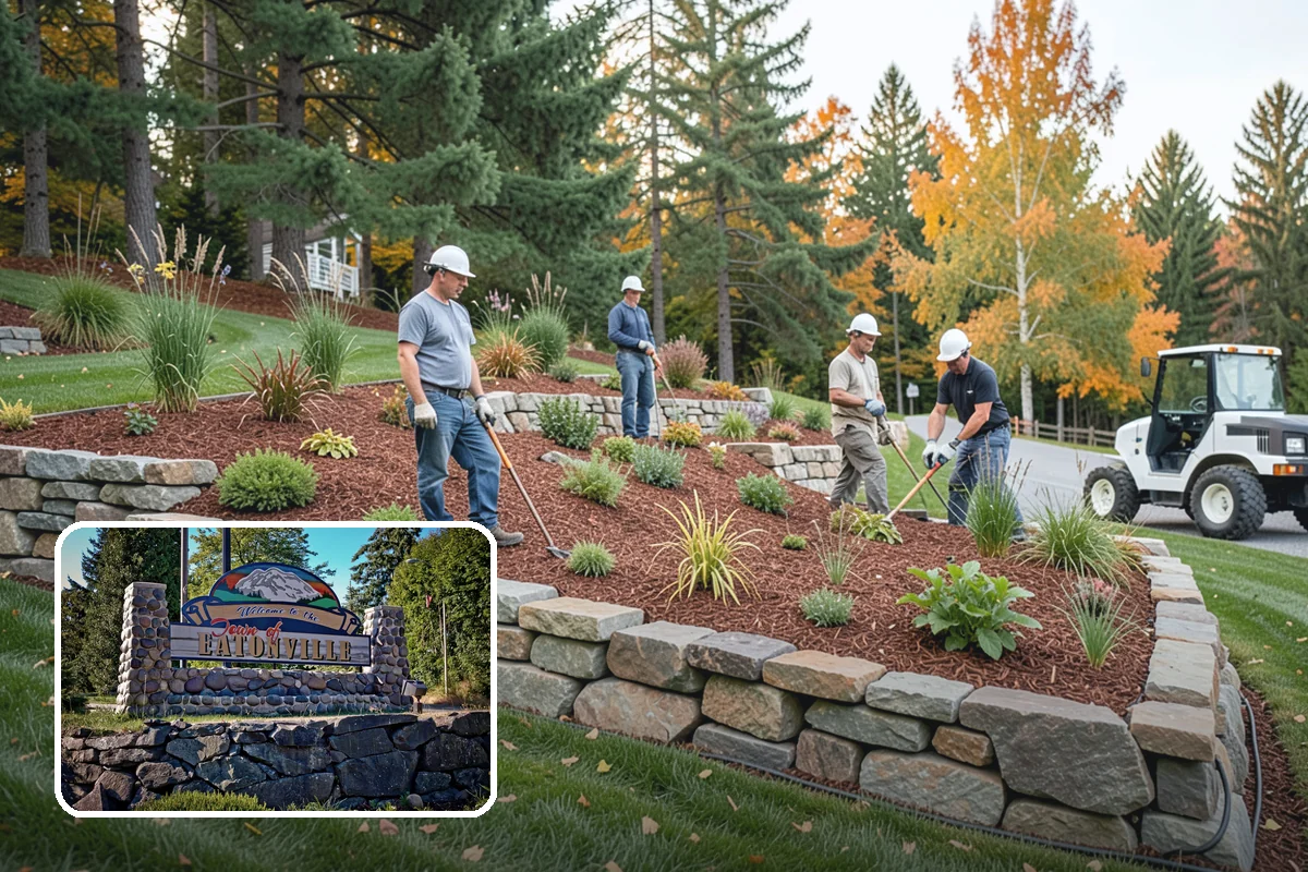 Winter Landscape Protection in Eatonville, Pierce County, WA - Protects tender plants from freeze and wind damage