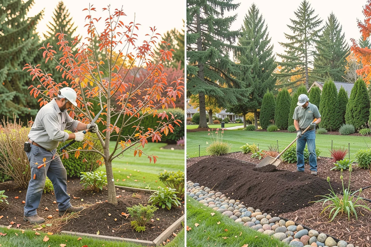 Winter Landscape Protection in Edmonds, Snohomish County, WA - Inspect the property for freeze-sensitive plants and drainage issues