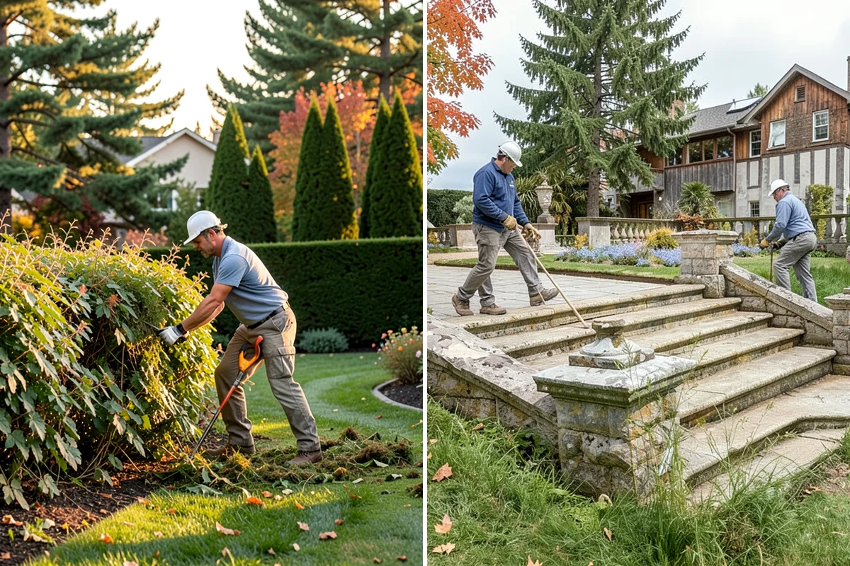 Winter Landscape Protection in Federal Way, King County, WA - Inspect the property for freeze-sensitive plants and drainage issues