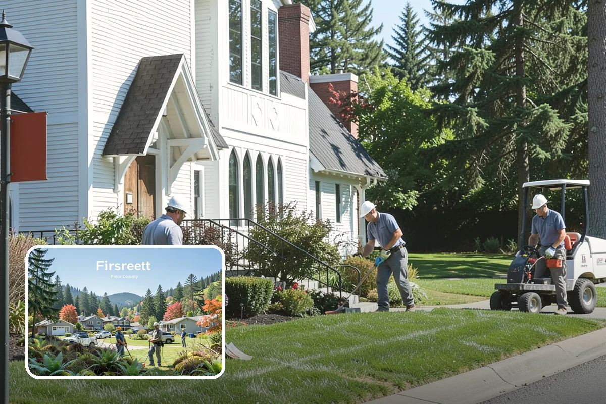 Winter Landscape Protection in Fircrest, Pierce County, WA - Protects tender plants from freeze and wind damage