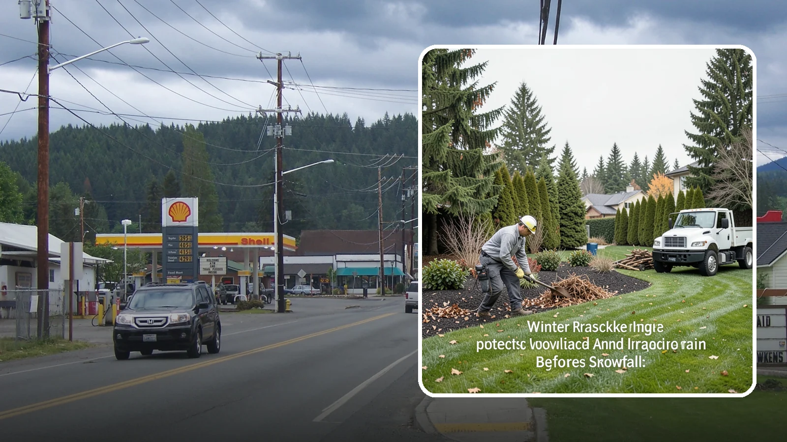 Winter Landscape Protection in Granite Falls, Snohomish County, WA - We shield vulnerable plants, hardscapes, and irrigation from the wind, rain, and cold that stress Pacific Northwest landscapes in...