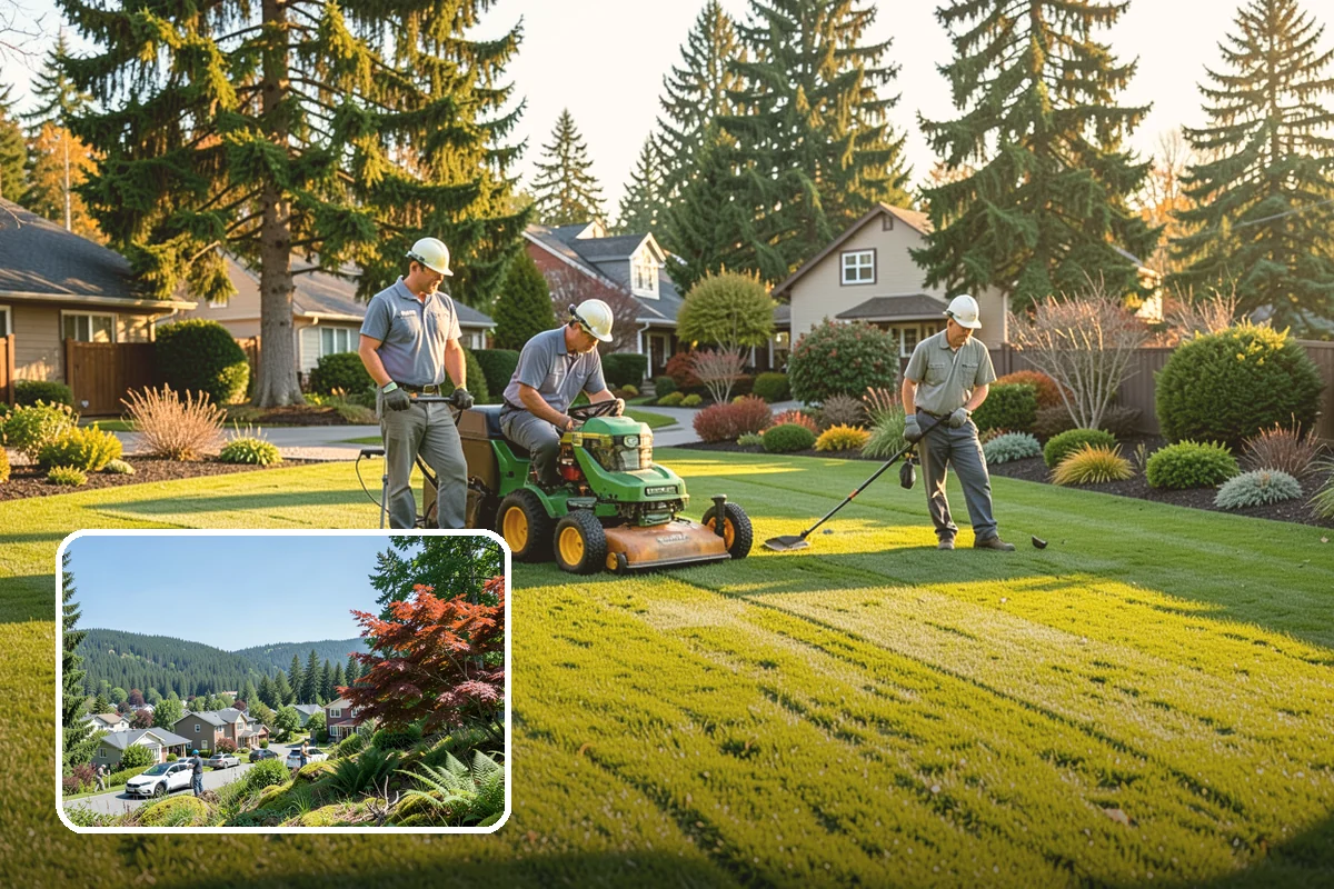 Winter Landscape Protection in Index, Snohomish County, WA - Protects tender plants from freeze and wind damage