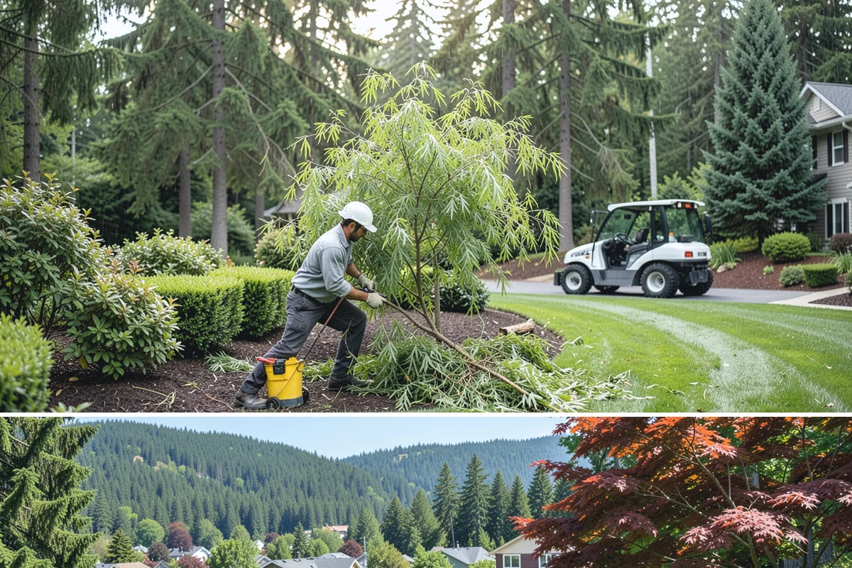 Winter Landscape Protection in Index, Snohomish County, WA - Complete this work in mid to late autumn, before the first hard frost and the arrival of sustained Puget Sound winter rains.