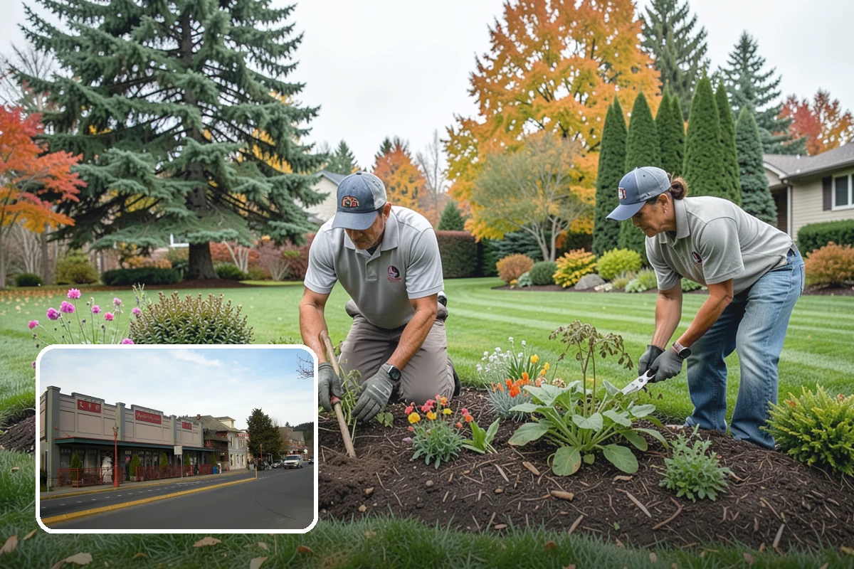 Winter Landscape Protection in Issaquah, King County, WA - Protects tender plants from freeze and wind damage