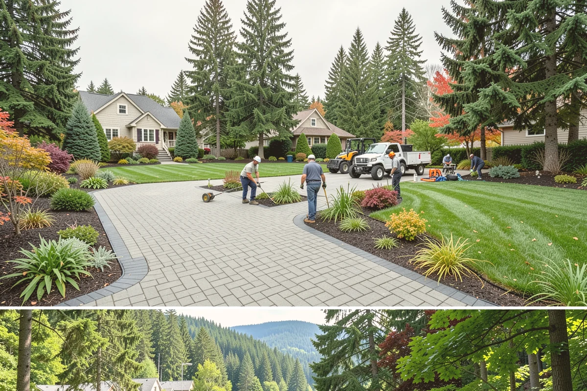 Winter Landscape Protection in Lake Forest Park, King County, WA - Complete this work in mid to late autumn, before the first hard frost and the arrival of sustained Puget Sound winter rains.