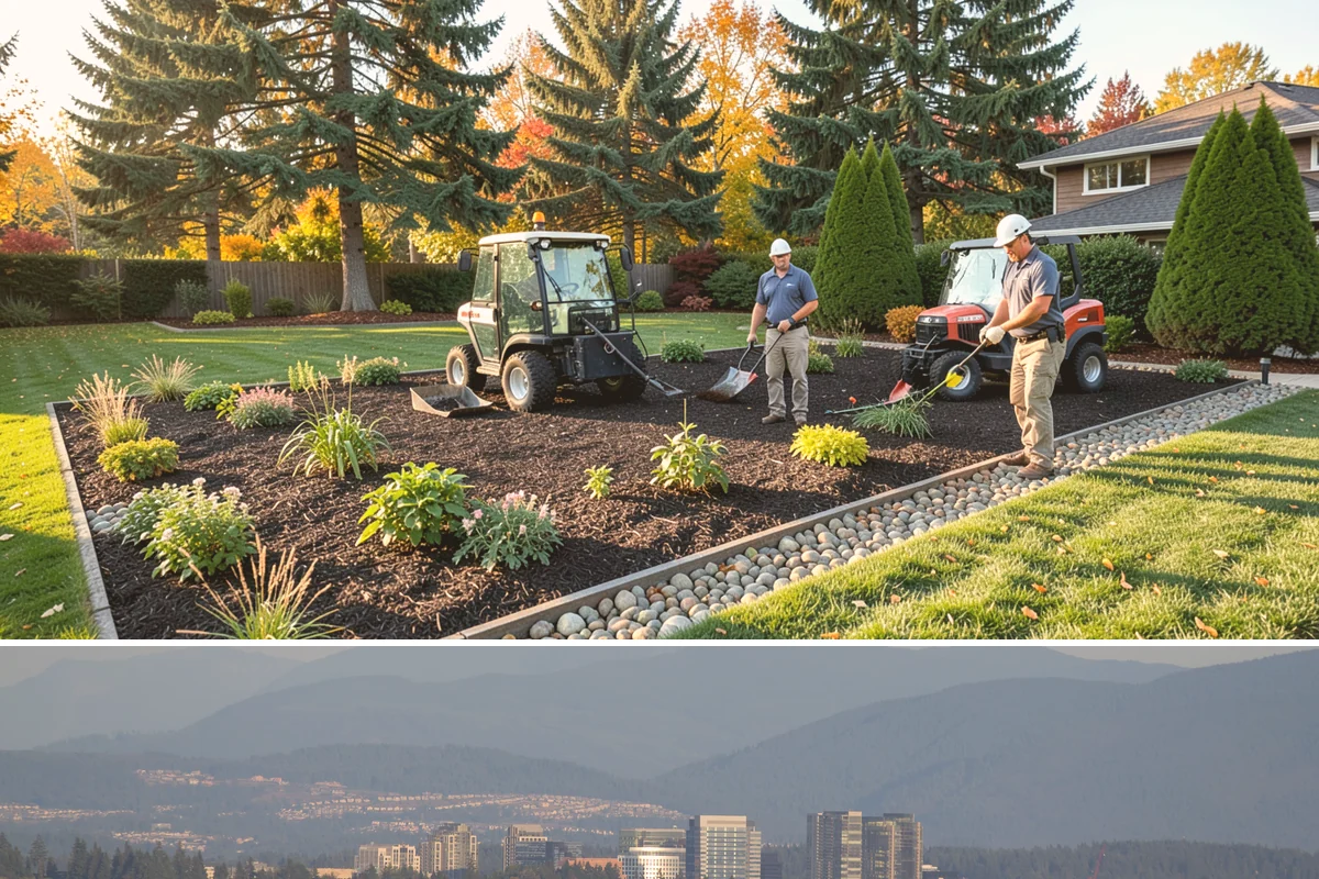 Winter Landscape Protection in Medina, King County, WA - Complete this work in mid to late autumn, before the first hard frost and the arrival of sustained Puget Sound winter rains.