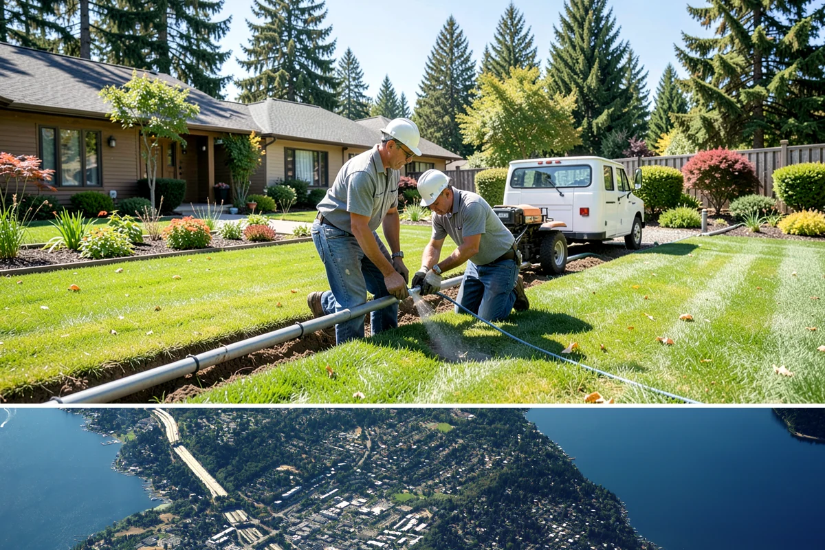 Winter Landscape Protection in Mercer Island, King County, WA - Complete this work in mid to late autumn, before the first hard frost and the arrival of sustained Puget Sound winter rains.