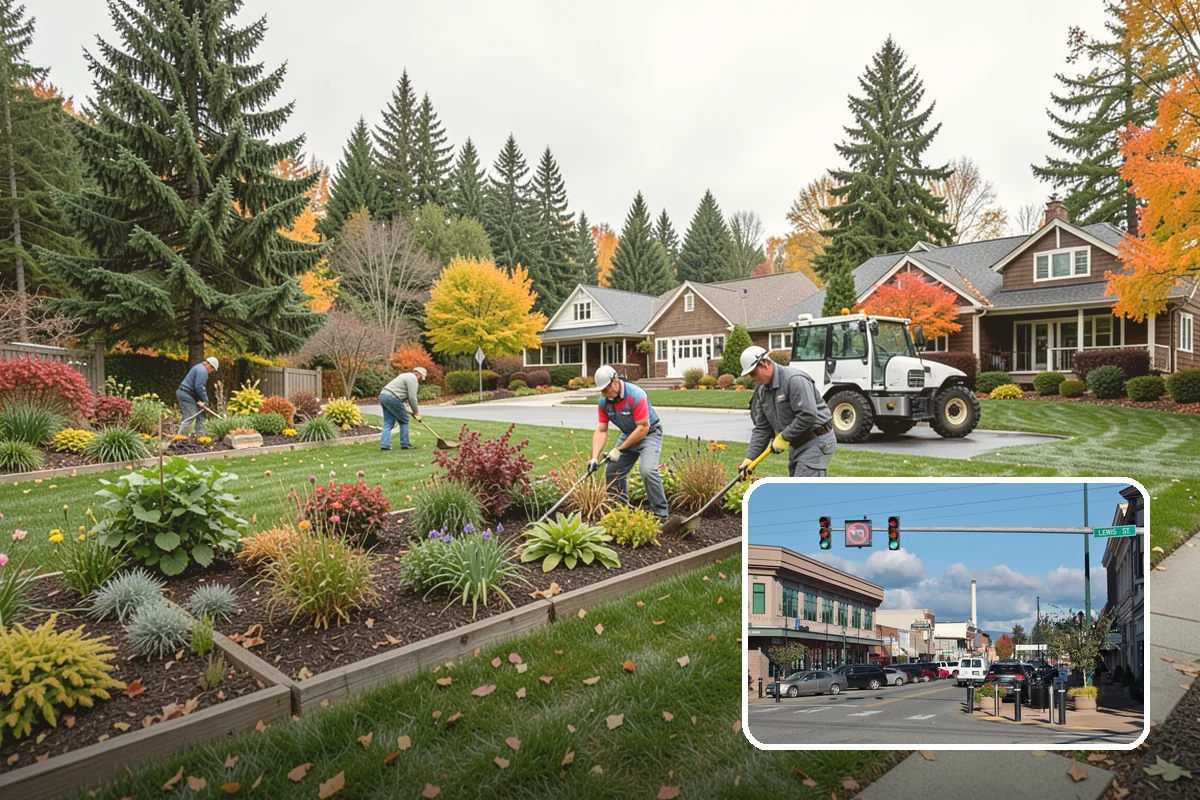 Winter Landscape Protection in Monroe, Snohomish County, WA - Protects tender plants from freeze and wind damage