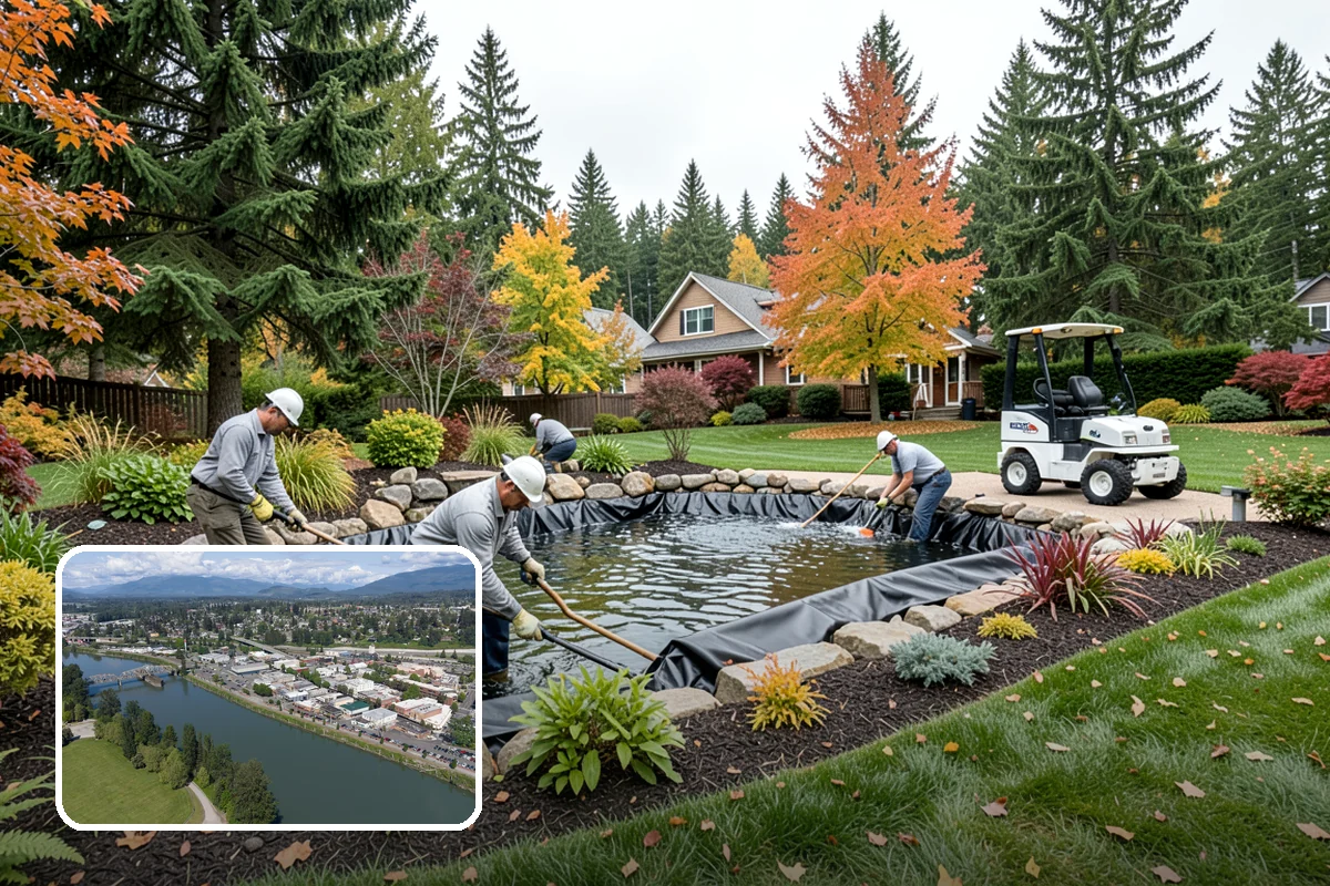 Winter Landscape Protection in Mount Vernon, Skagit County, WA - Protects tender plants from freeze and wind damage