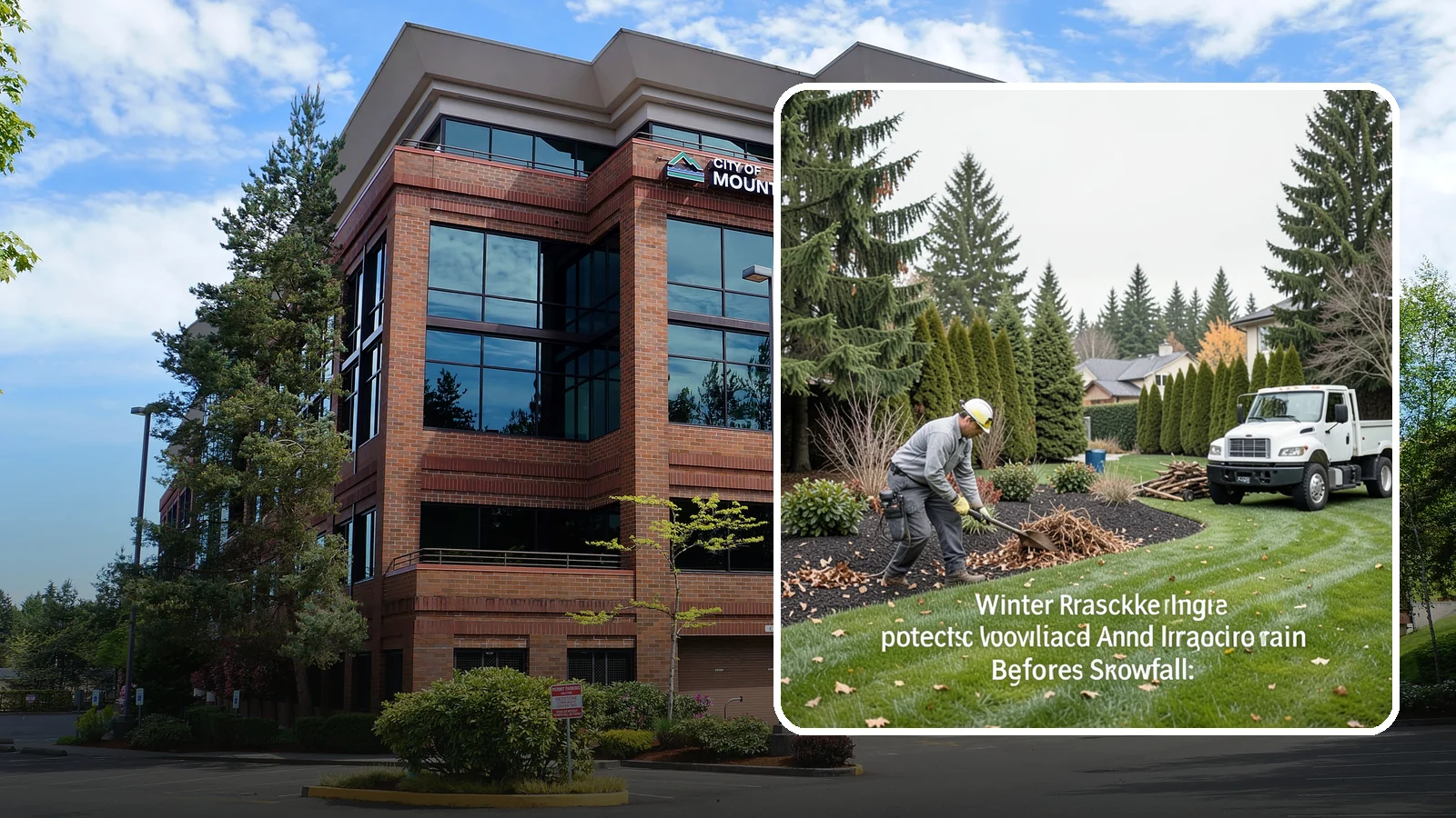 Winter Landscape Protection in Mountlake Terrace, Snohomish County, WA - We shield vulnerable plants, hardscapes, and irrigation from the wind, rain, and cold that stress Pacific Northwest landscapes in...