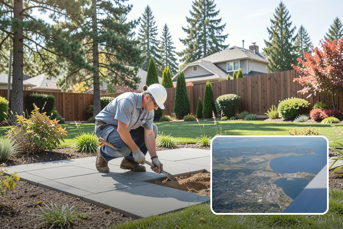 Winter Landscape Protection in Oak Harbor, Island County, WA - Protects tender plants from freeze and wind damage