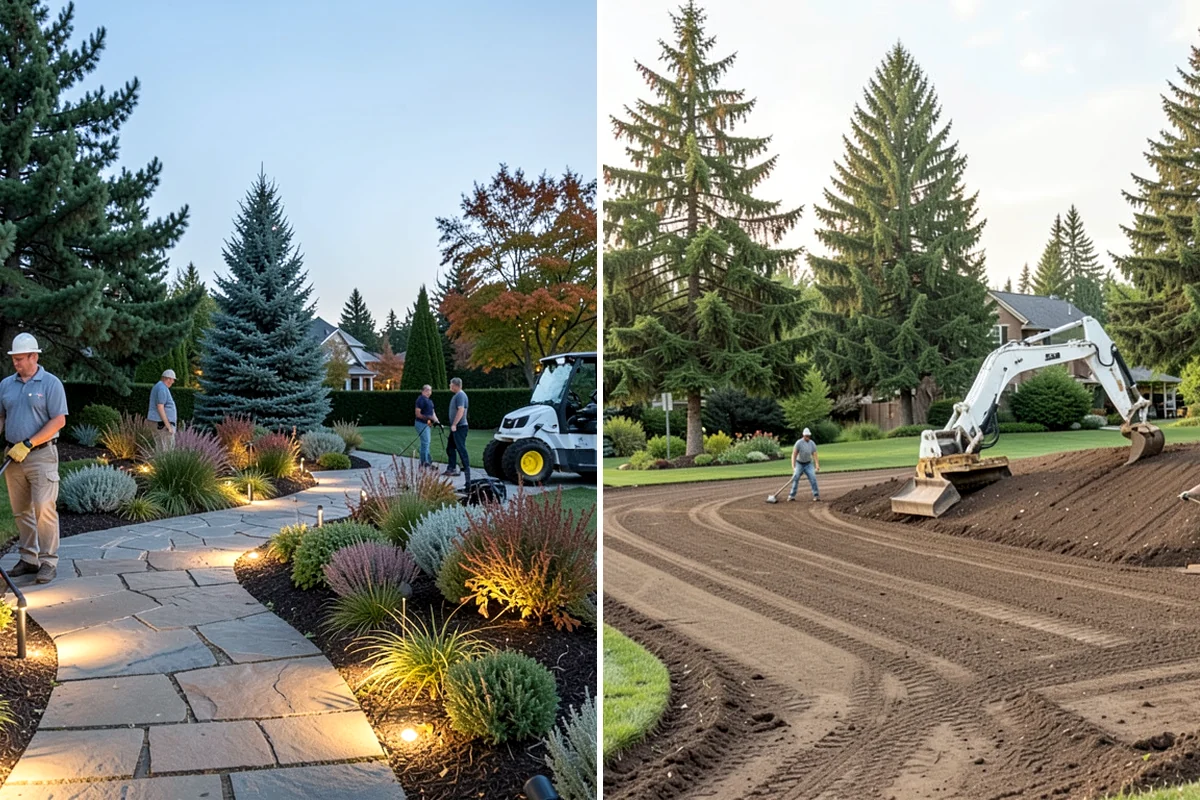 Winter Landscape Protection in Puyallup, Pierce County, WA - Inspect the property for freeze-sensitive plants and drainage issues
