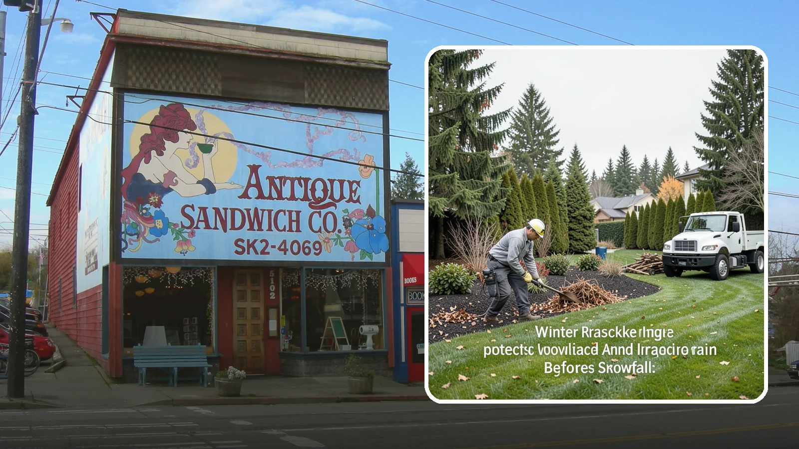 Winter Landscape Protection in Ruston, Pierce County, WA - We shield vulnerable plants, hardscapes, and irrigation from the wind, rain, and cold that stress Pacific Northwest landscapes in...