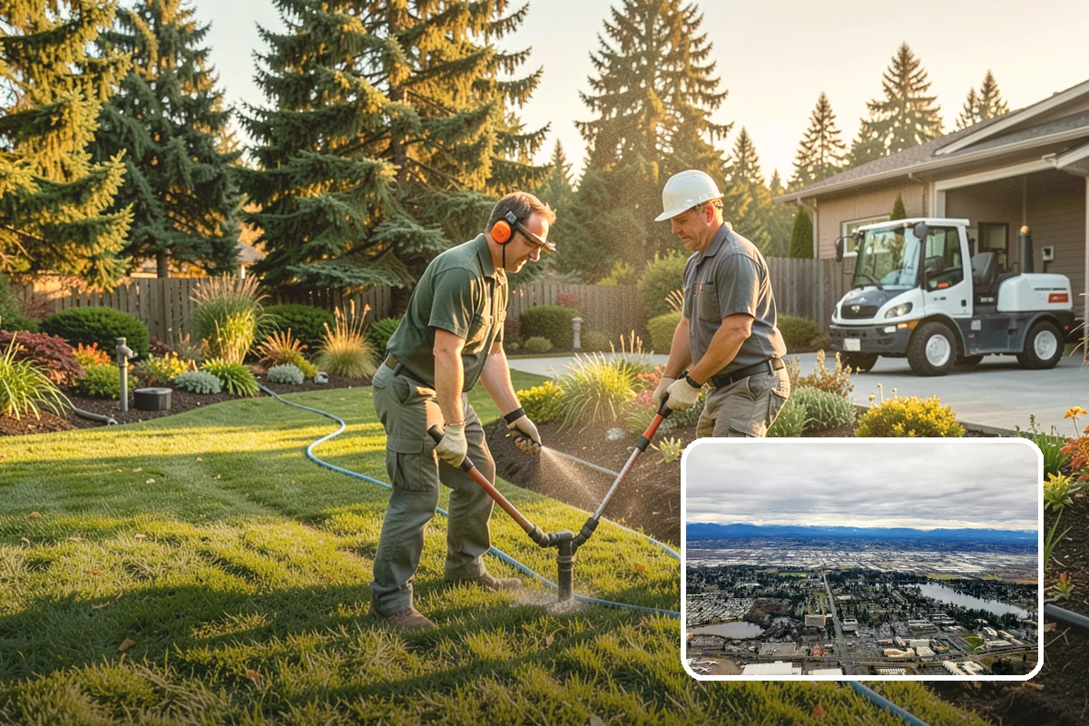 Winter Landscape Protection in SeaTac, King County, WA - Protects tender plants from freeze and wind damage