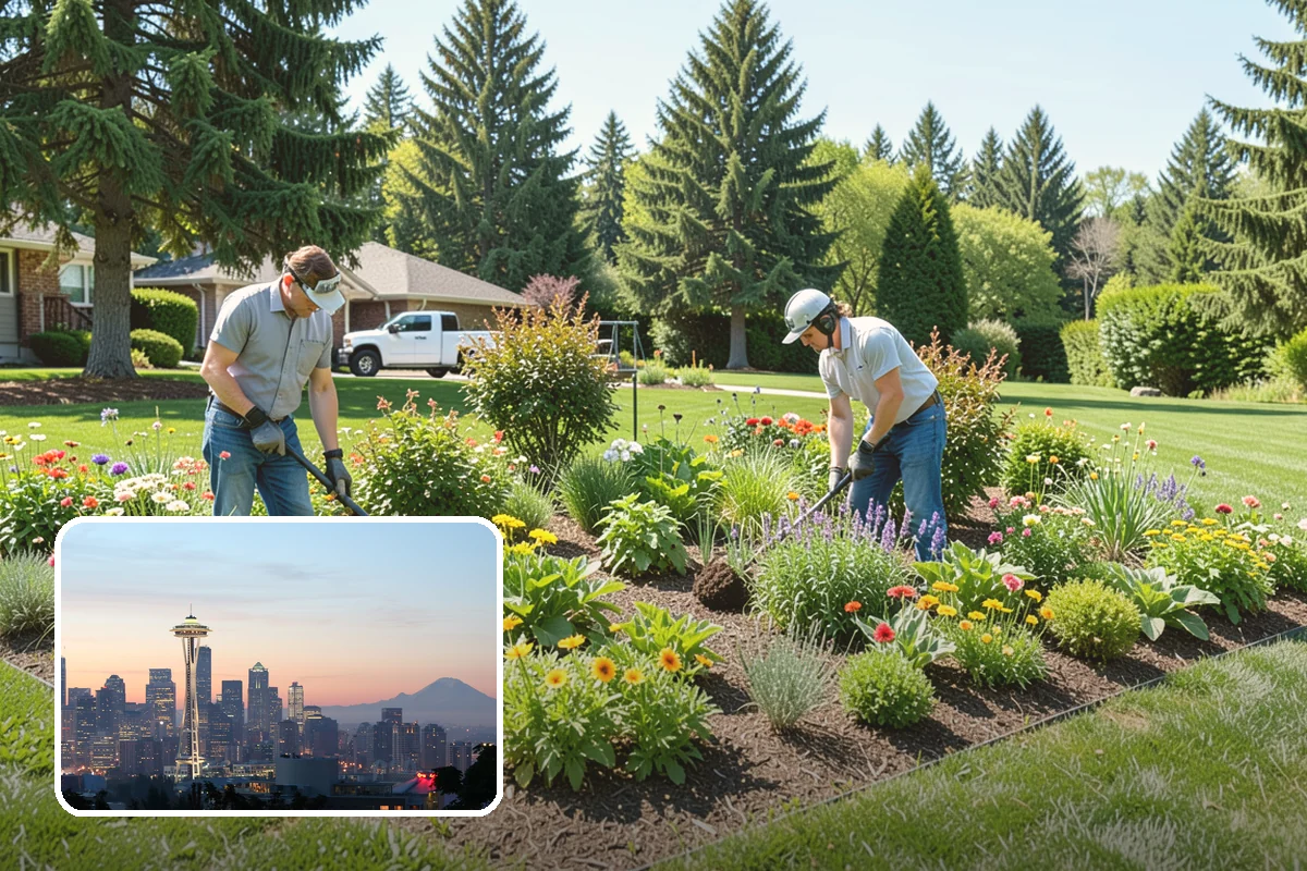 Winter Landscape Protection in Seattle, King County, WA - Protects tender plants from freeze and wind damage