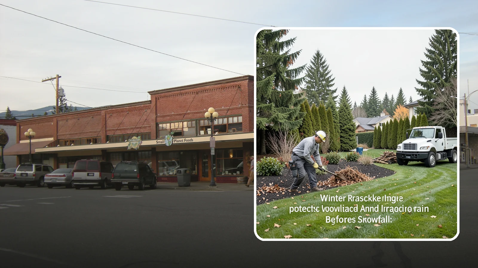 Winter Landscape Protection in Sedro-Woolley, Skagit County, WA - We shield vulnerable plants, hardscapes, and irrigation from the wind, rain, and cold that stress Pacific Northwest landscapes in...