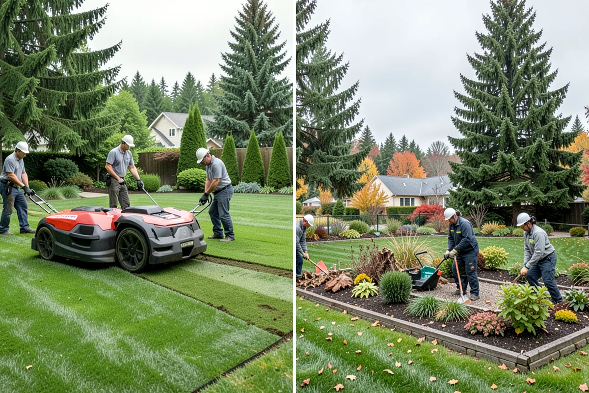 Winter Landscape Protection in Shoreline, King County, WA - Inspect the property for freeze-sensitive plants and drainage issues