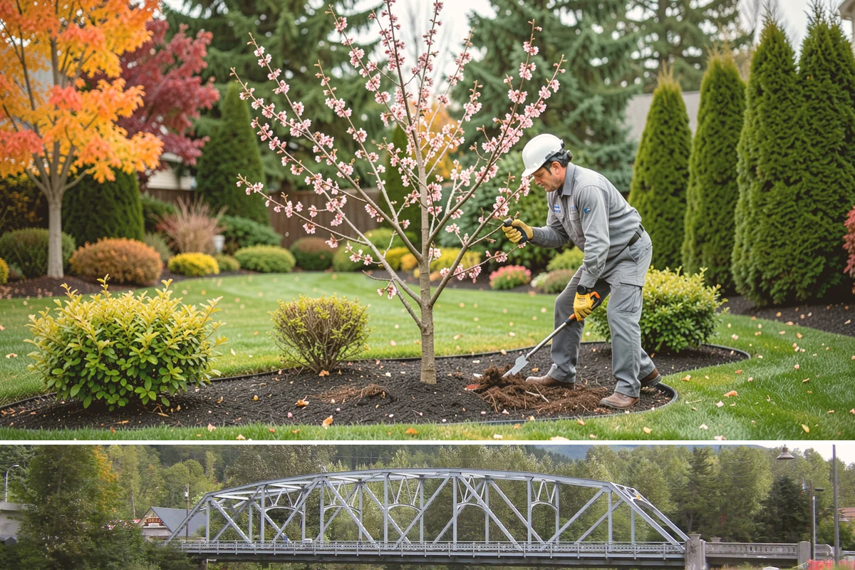 Winter Landscape Protection in Skykomish, King County, WA - Complete this work in mid to late autumn, before the first hard frost and the arrival of sustained Puget Sound winter rains.