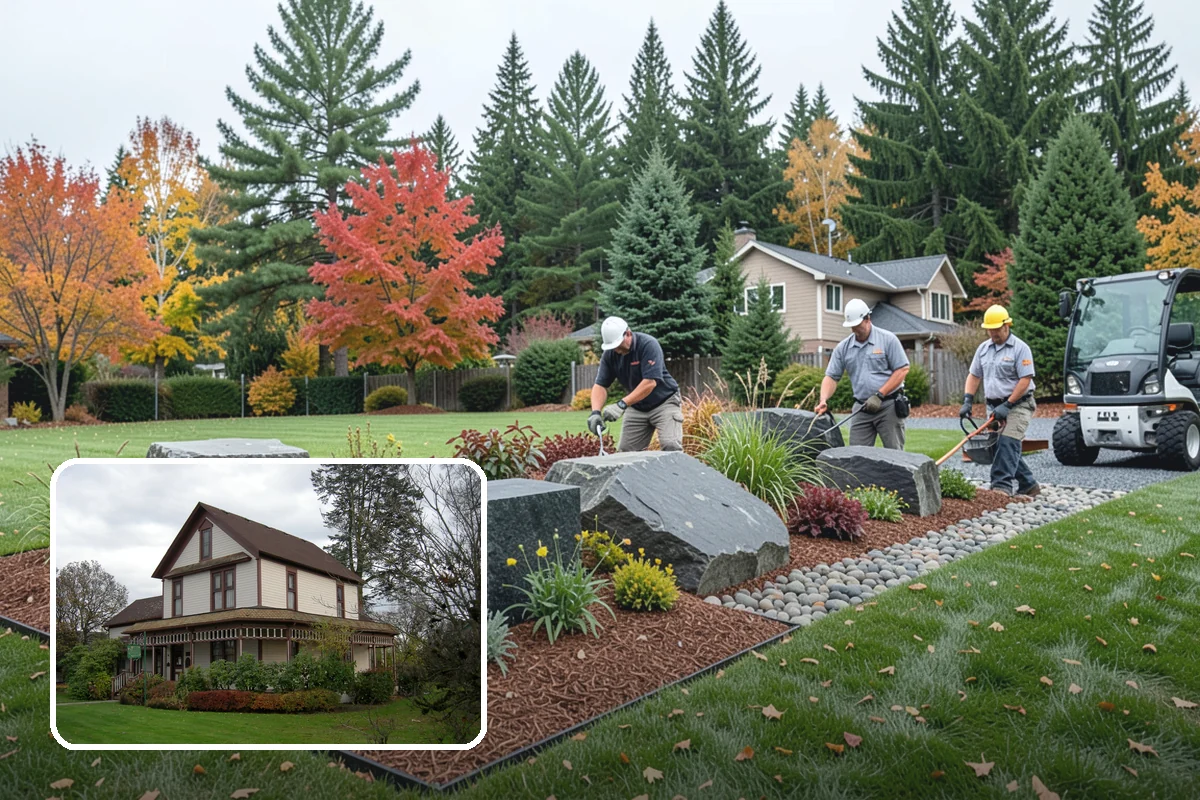 Winter Landscape Protection in Sumner, Pierce County, WA - Protects tender plants from freeze and wind damage