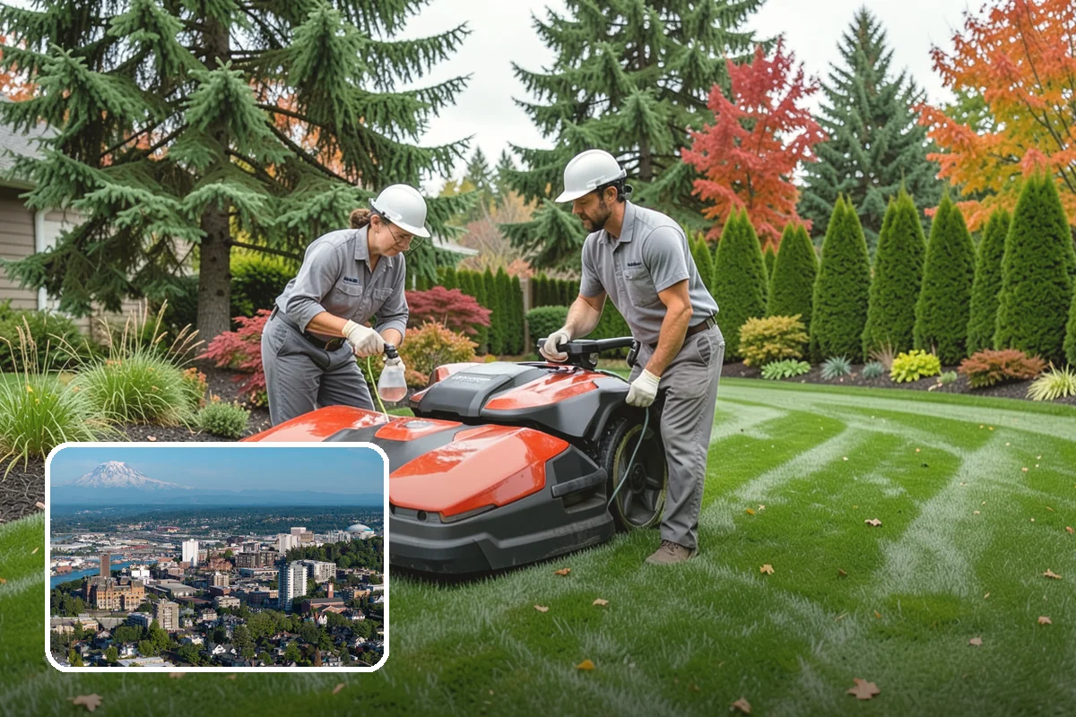Winter Landscape Protection in Tacoma, Pierce County, WA - Protects tender plants from freeze and wind damage