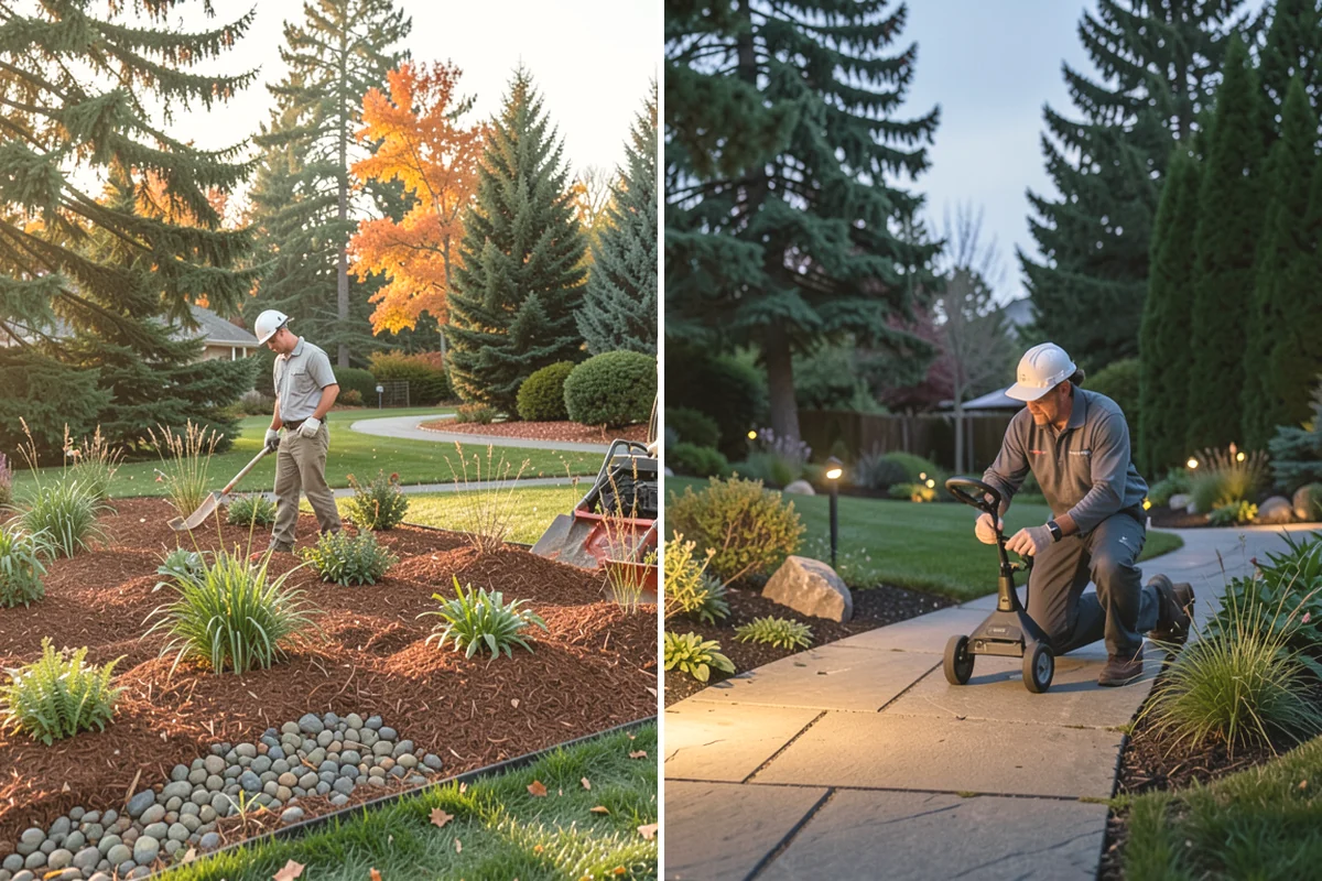 Winter Landscape Protection in Tacoma, Pierce County, WA - Inspect the property for freeze-sensitive plants and drainage issues